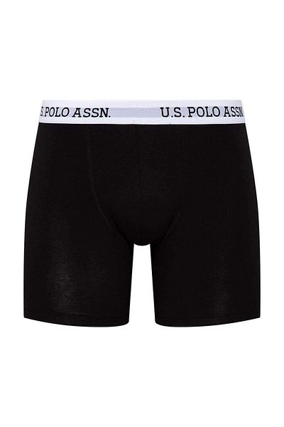 U.S. Polo Assn. ΒΑΣΗ. Polo Assn. 80453 Ανδρικά μαύρα μονόμακρα μπόξερ