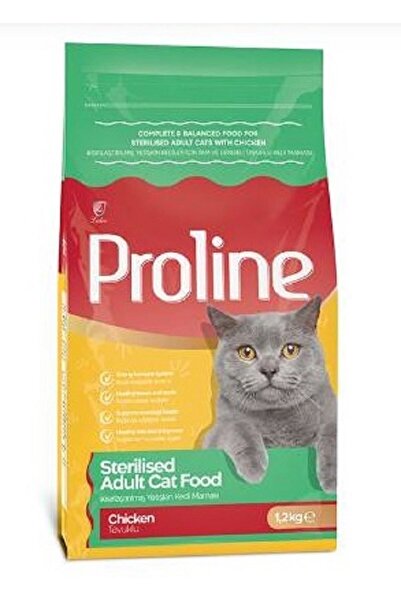 Pro Line Proline Kısırlaştırılmış Kediler Için Tavuklu Kedi Maması 1,2 Kg