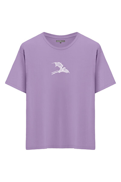 Mounte Bianca Unisex zmaj - Oversize kroj T-shirt