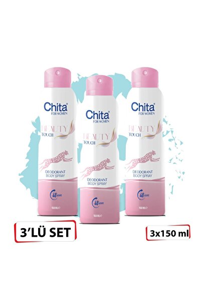 Chita CHİTA DEO 150 ML BEAUTY TOUCH WOMEN*3