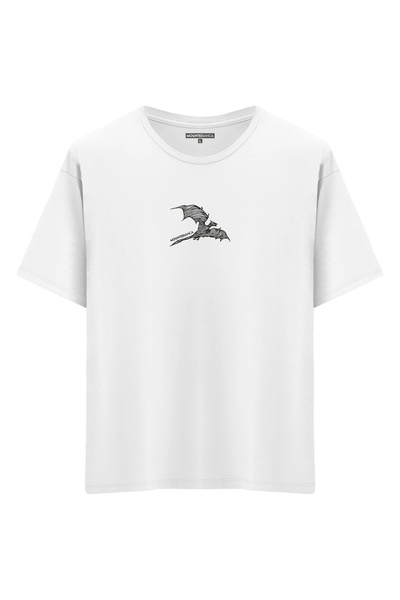 Mounte Bianca Unisex zmaj - Oversize kroj T-shirt