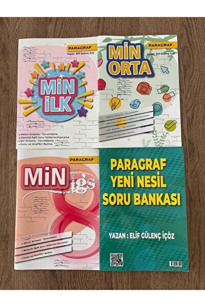 levent içöz Lgs Paragraf Seti- Seviye Seviye Paragraf Seti-4lü Set