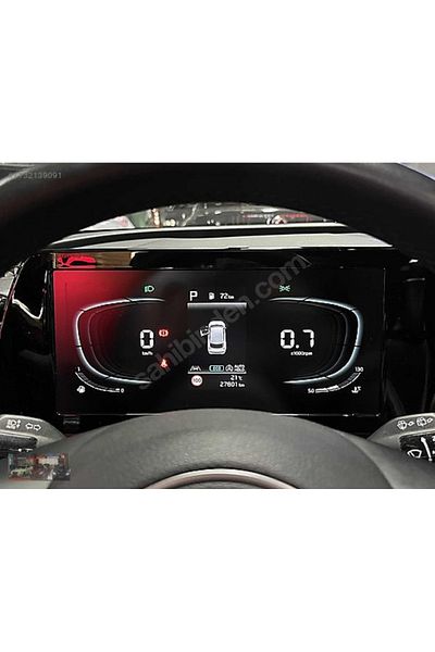ZDN Case Kia Sportage Compatible 8 Inch Instrument 9H Nano Screen Protector 2020-2022