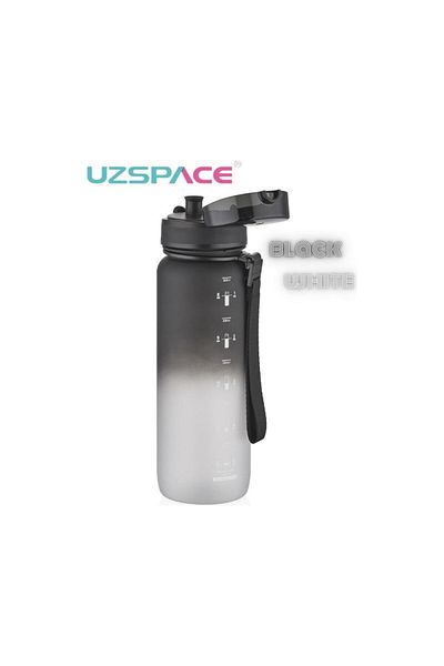 Vagonlife Uzspace Flask Tritan 800 ml - 3053-6 Black and White