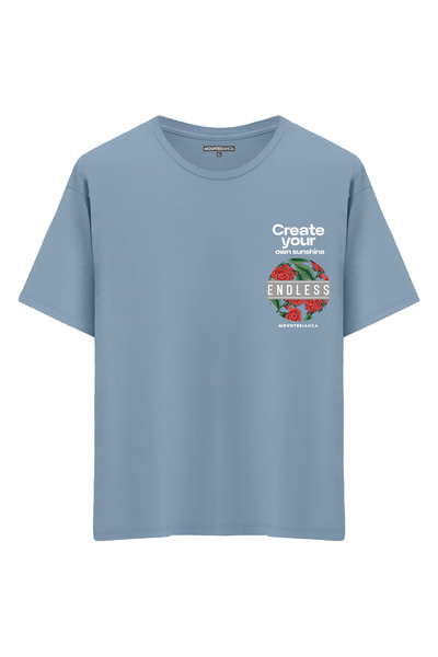 Mounte Bianca Unisex Beskonačno - Oversize kroj T-shirt