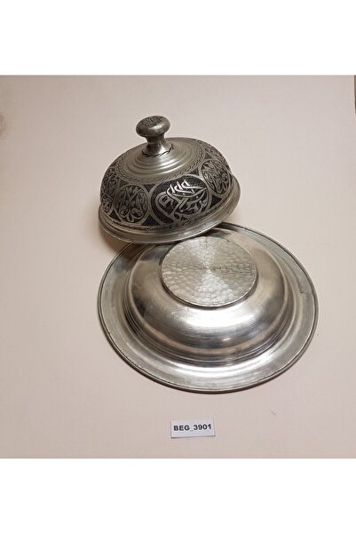 BEGÜLDAN İşlemeli Kapaklı Bakır Sahan Beg_3901