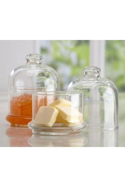 Paşabahçe Basic Breakfast Bowl with Lid Set of 2 96814