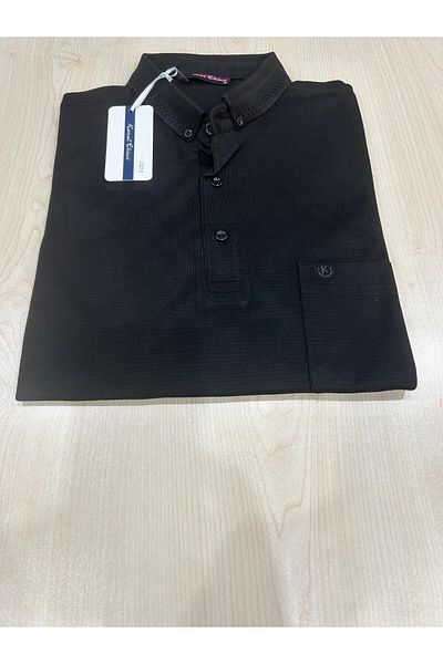 KEMAL EKİNCİ Men's T-Shirt - Quality Design with Buttons and Pockets