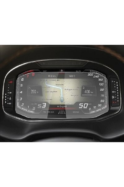 ZDN Case Seat Leon - Digital Instrument Panel and Nano Protective Screen Film