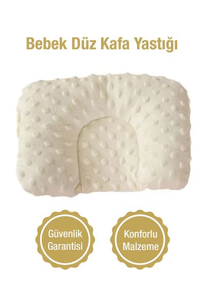TEGA Muslin Fabric Baby Pillow - Flat Head and Syndrome Prevention Pillow