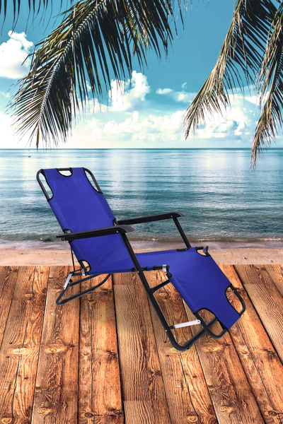 Farilya Concept Katlanır Şezlong, Plaj Şezlongu, Portatif Kamp Ve Bahçe Şezlongu