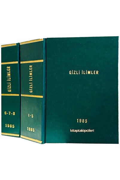 kitaptakipcileri Gizli İlimler Hazinesi Mustafa İloğlu 1985 Yılı Baskısı 8 Cilt 2 Kitap Toplam 2118 Sayfa