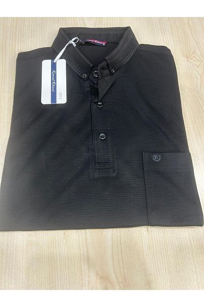 KEMAL EKİNCİ Men's T-Shirt - Quality Design with Buttons and Pockets