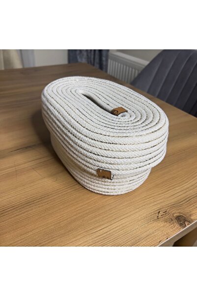 8 Ekim Tasarım Atölyesi حامل مناديل من قش الجوت الطبيعي - موديل 10x19 مصنوع ي...