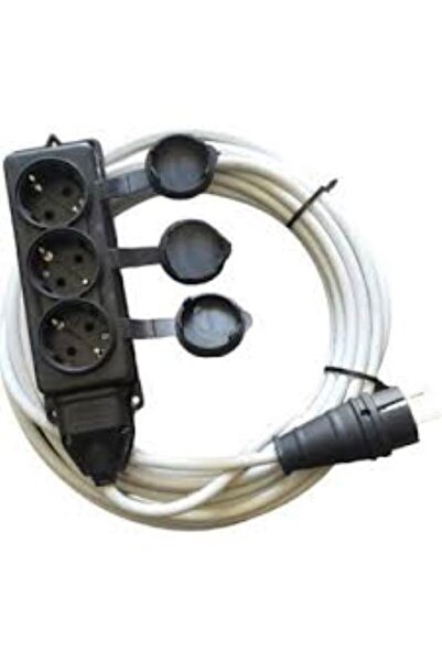 Genel Markalar VİP AYDINLATMA / 20 Metre 3x2.5 Kauçuk 3 Lü Grup Prizli Uzatma...