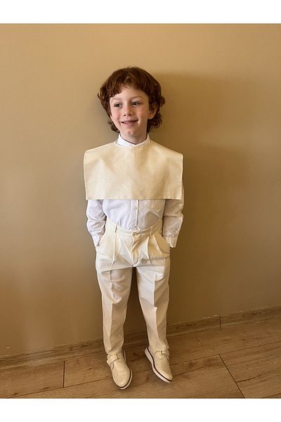 White Alamode Children's Collar