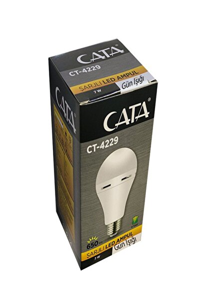 Cata Şarjlı Ampül 7w Ct-4229