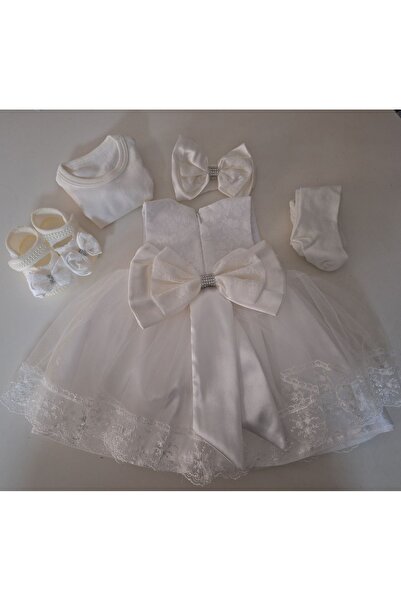 biyan collection Kız Bebek Mevlüt Takımı Gelinlik Abiye Elbise Bebek Doğum Ba...