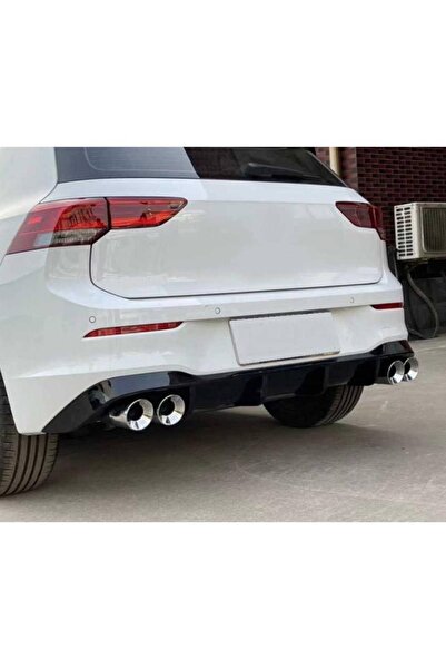 X POWER TUNİNG Vw Golf 8 2019-2021 Uyumlu Plastik Ithal Arka Difüzör