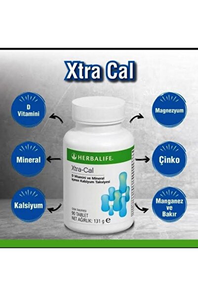 Herbalife Xtra-cal Kalsiyum Takviyesi 90 Tablet