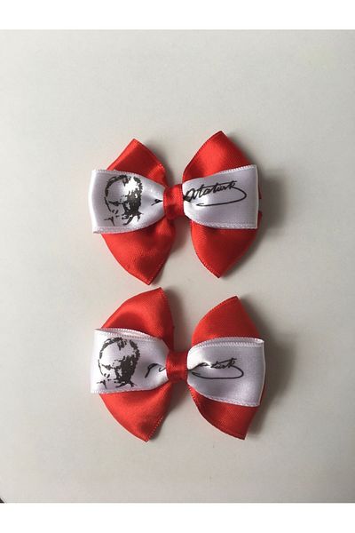 Almila Aksesuar Ataturk Bow Buckle - 29 October and 23 April Set of 2