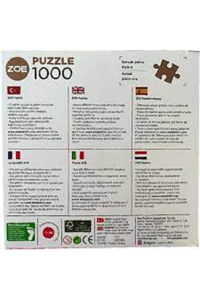Zoe High Quality 1000 Piece Puzzle Street of Flowers