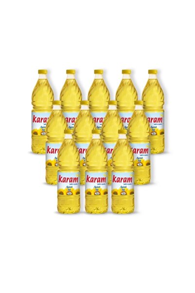 Karam Ayçiçek Yağı 12x1lt