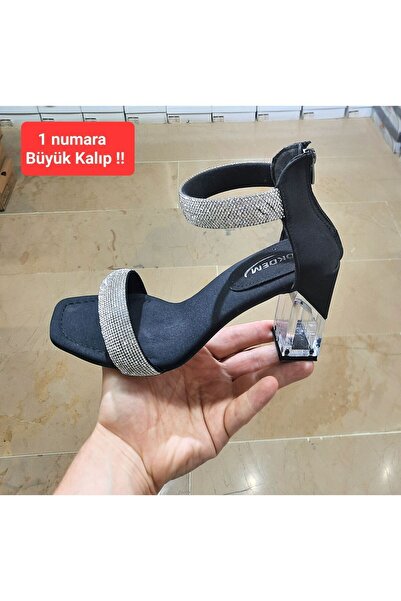 BRGL PANTOFI DE ROCHIE DE SEARĂ DE SATIN DE PIATRĂ LĂTĂ, TACUL TRANSPARENT, C...