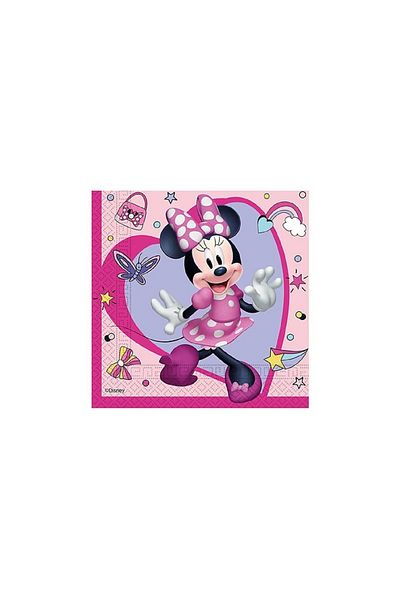 turkuaz parti Σετ χαρτοπετσέτας διπλής στρώσης Minnie Maurice 16 τεμαχίων