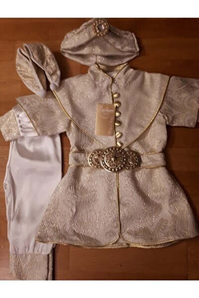 Petite Ponpon Baby Erkek Bebek Mevlütlük Şehzade Sünnetlik Sünnet Kıyafeti Er...