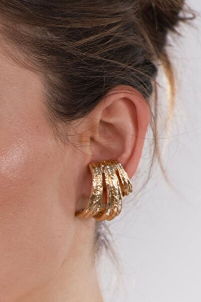 Lavian Accessories Zra Model Wild Üçlü Tasarım İthal Küpe