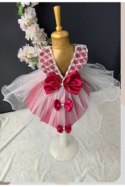 biyan collection Kız Bebek Mevlüt Takımı Gelinlik Abiye Elbise Lohusa Bebek D...