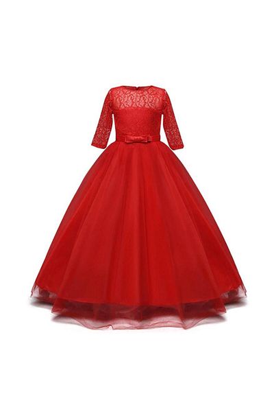 Mashotrend Lace Evening Dress - Tarlantan Children's Dress - Lace Dress - Graduation Dress