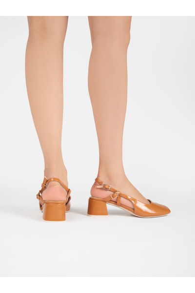 Raid By Styli Slingback Pumps with Buckle Closure