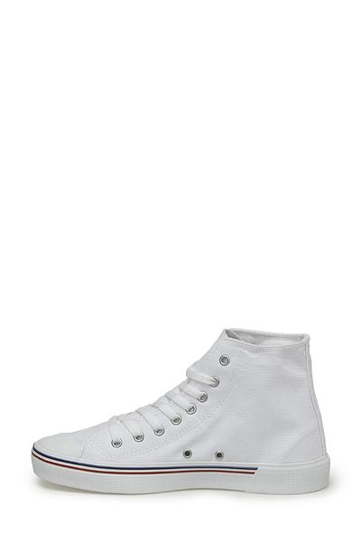 U.S. Polo Assn. White Sneakers - Colorful Sports Shoes