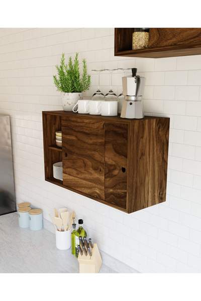 TALASCH Fly Yüzen Raf Komodin Sürgülü Banyo Mutfak Yatak Odası Salon Talasch ...