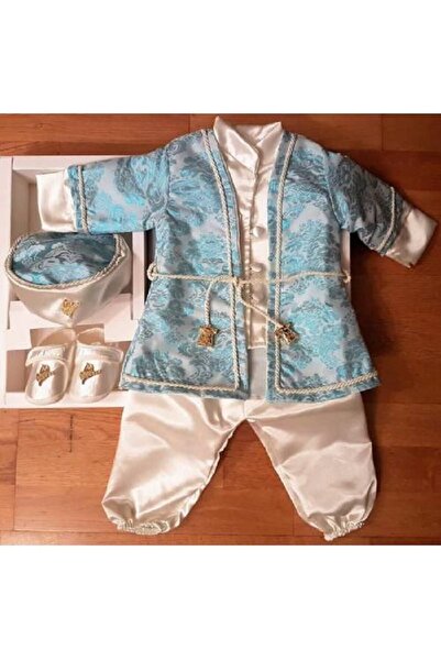 biyan collection Erkek Bebek Mevlütlük Şehzade Sünnetlik Sünnet Kıyafeti Erke...