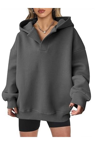 MOONBULL Φούτερ Unisex Oversize με κουκούλα
