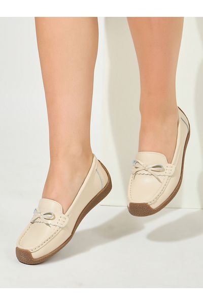 Styli Ribbon Detail Slip On Casual Shoes