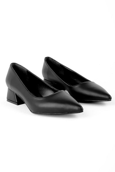 Lal Shoes & Bags Tocuri înalte pentru femei Julia cu vârf ascuțit - negru