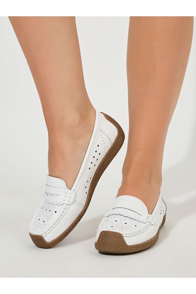 Styli Cut-Out Design Slip On Casual Shoes
