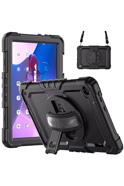 redmud teknoloji Lenovo M10 Plus TB125 FU Tablet Uyumlu Tank Tablet Kılıfı As...