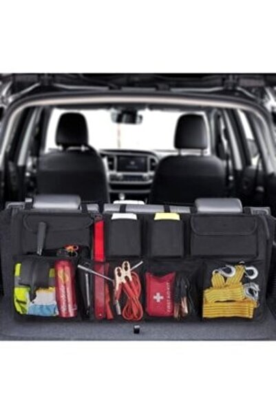 COKLEAS Araç içi Bagaj Eşya Düzenleyici Oto Bagaj Organizer Çanta Eşya Çantas...