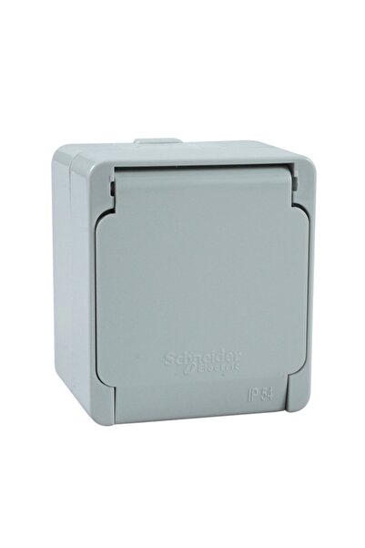 Schneider Electric Nml2800133 مقبس UPS مزود بقابس أرضي باللون الرمادي