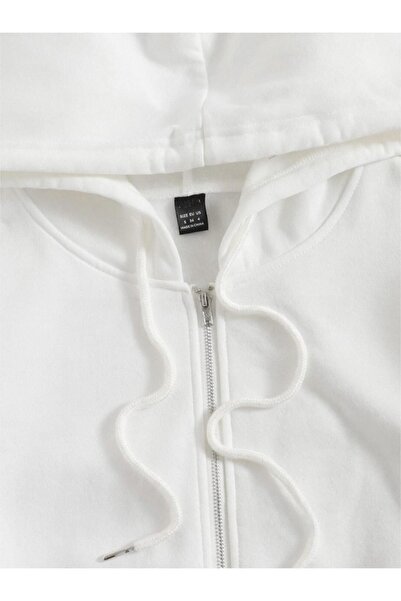 RASCHA Γυναικεία φόρμα φόρμας White Crop Cardigan