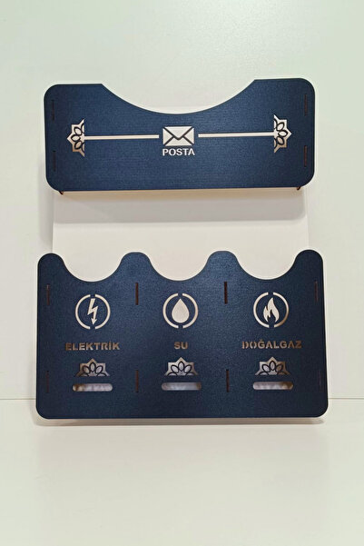 CANLI TAHTAM Ahşap Posta Kutusu