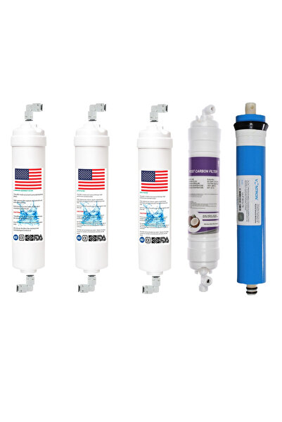 lotto filters Ihlas Aura Cebilon Plus Uyumlu 5'li Filtre Seti Vontron Membran...