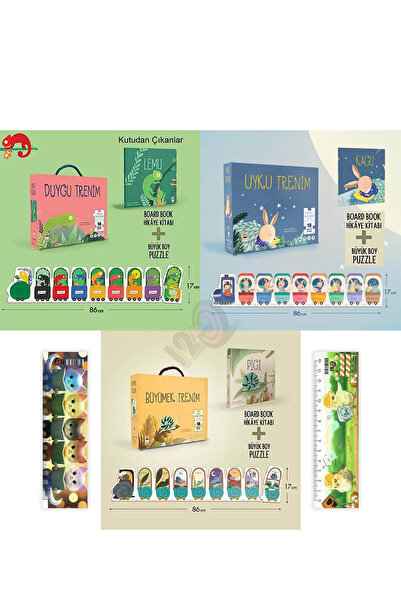 Sincap Kitap Duygu Uyku Büyümek Trenim - Lemu Kagu Pigi (Okul Öncesi)