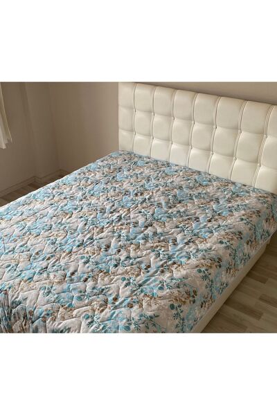 GENÇEV HOME COLLECTİONS 200x220 Cm Quilted King Size Pique Bedspread - Double Sided Use