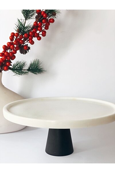 Madas Desıgn Mermer Sunumluk,ayaklı sunumluk,kurabiyelik,pasta standı